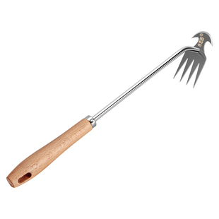 除草神器工具锄草头专用耙子多功能不锈钢连根挖野菜新款小型松土