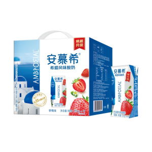 6月伊利安慕希205g*12盒草莓味