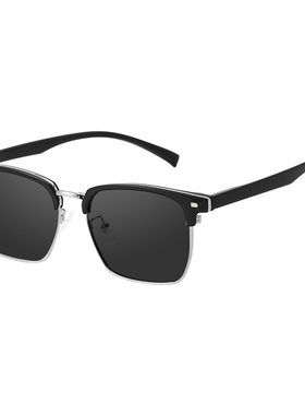 加宽加大15cm大脸宽脸近视墨镜男