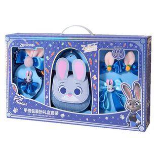 疯狂动物城朱迪兔子警官新年礼物3-6岁儿童发饰礼盒迪士尼发箍女