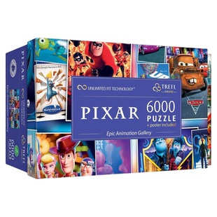 巨幅波兰trefl卡通成人益智动漫礼物女拼图 皮克斯动画合集6000片