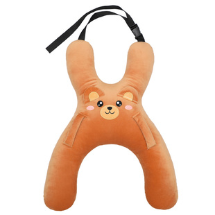 车载儿童睡觉神器汽车后排长途坐车安全抱枕车内可爱护颈车用睡枕