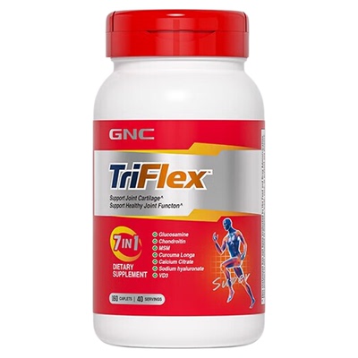 GNC健安喜美国七合一氨糖软骨素补钙安糖关节宝进口软骨素补钙
