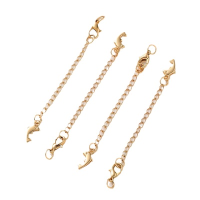 延长链龙虾扣尾链调节链迷饰妮