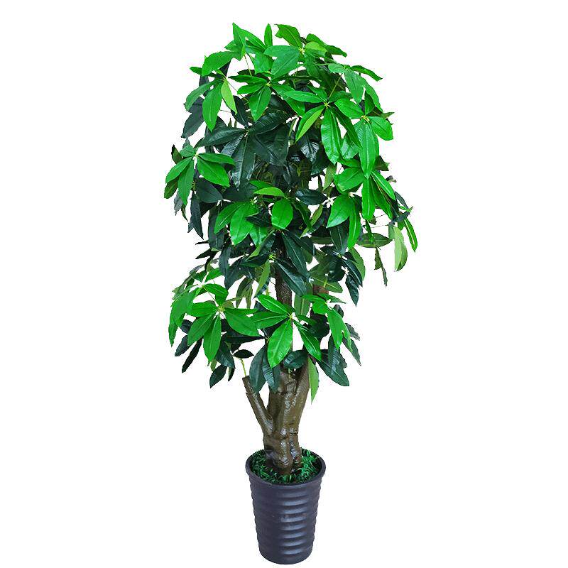 发财树落地盆栽塑料客厅仿真植物