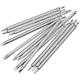 京选伸缩螺丝刀十字一字批头电动旋具改锥起子双头强磁性加长批头