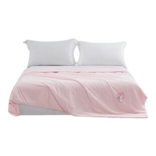 水星儿童凉感夏被抑菌A类低敏防螨空调被可水洗被子美乐蒂女