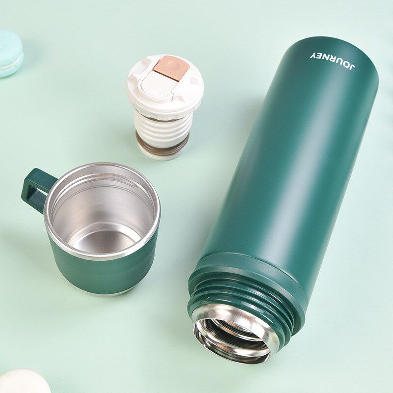 双层真空保温杯大容量水杯316商务礼品礼盒批发杯子直饮不锈钢