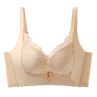 【络枝】美思内衣女聚拢小胸显大收副乳性感蕾丝舒适调整型文胸罩