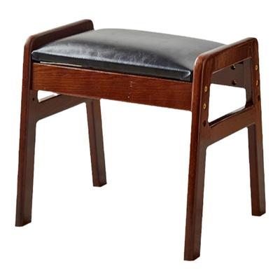 实木化妆凳小凳子家用矮凳软包板凳客厅椅子软坐垫梳妆凳垫脚凳