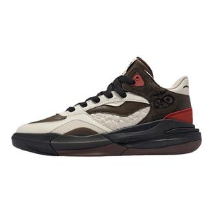 电池熊猫V2鸿星尔克板鞋男款冬季新款高帮男鞋革面百搭学生运动鞋