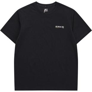 Sorona凉感抗菌丨鸿星尔克短袖男款夏季男士运动休闲t恤男装上衣