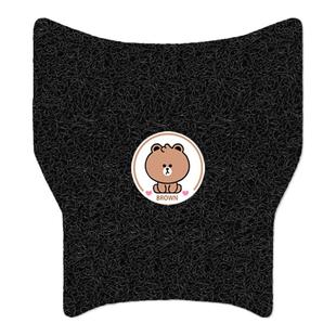 适用于雅迪DQ6/DQ6S电动车脚垫TDT1299Z电车防水防滑耐磨脚踏板垫