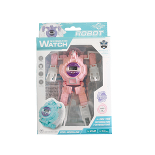 儿童电子变形手表金刚机器人玩具小学生益智奖品幼儿园网红小礼品