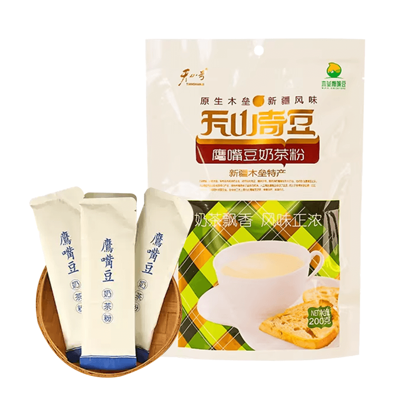 天山奇鹰嘴豆奶茶粉200g早餐冲饮