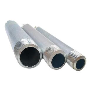 镀锌管钢管外丝铁水管自来水管子直接4分6管15圆管接头短丝双丝头