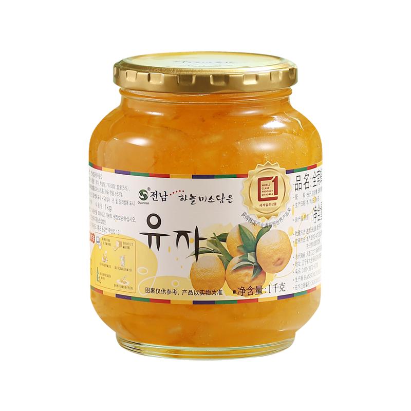 【阿里健康自營】Quannan全南蜂蜜柚子飲品1千克