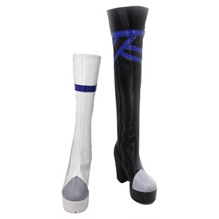 oc定制 希尔薇蒽cosplay鞋cos鞋来图定做动漫展演出鞋定制