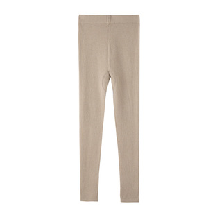 高腰提臀无缝羊毛打底裤女秋冬精仿显瘦外穿羊绒裤薄款针织裤毛裤