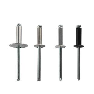 罗维特开口型圆头抽芯铆钉大帽铝制不锈钢304门窗板材链接拉柳钉