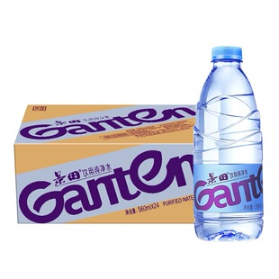 景田纯净水560ml*24瓶点滴纯净品质好水会议商用家庭健康shm