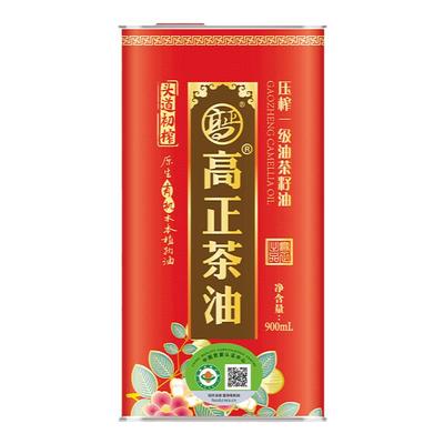 高正正品有机茶油900ml商超同款