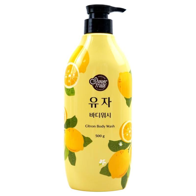 韩国正品爱敬沐浴伴侣精华沐浴露水果味补水持久留香保湿润肤滋润