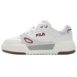 方块鞋1S|FILA 斐乐官方女CAMPUS 1S板鞋增高厚底小白鞋休闲鞋子