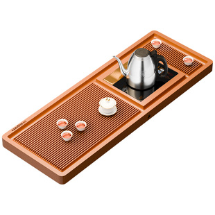 金灶KW-9A高级电木茶盘简约大气家用排水式茶具一体套装小型