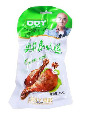 口口丫烤腿奥尔良蜜汁香辣腿20袋