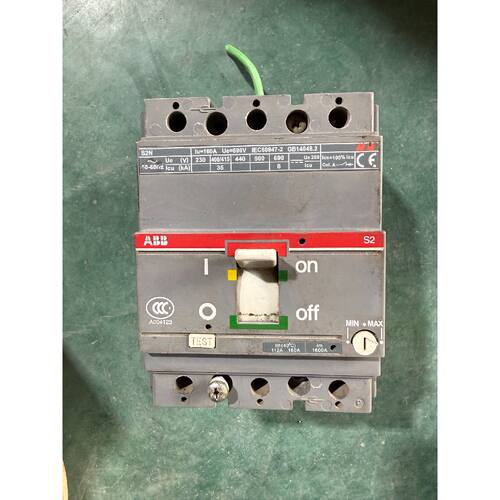 非标价ABBS2N塑壳断路器160A3P拆机件型号1SD议价