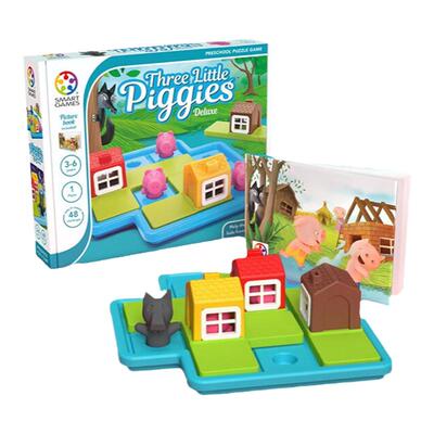 SmartGames三只小猪益智亲子桌游