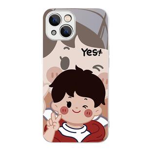 苹果17手机壳16/15iphone14情侣13promax白雪公主12mini王子11pro任意机型x情侣款xsmax新款xs玻璃xr适用plus