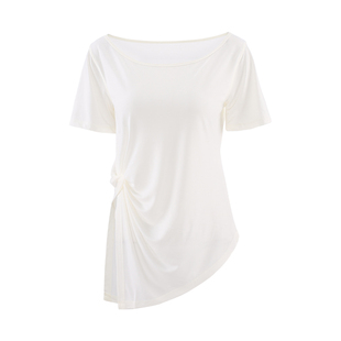 胖mm大码运动上衣女夏季薄款罩衫修身显瘦速干运动t恤健身服短袖