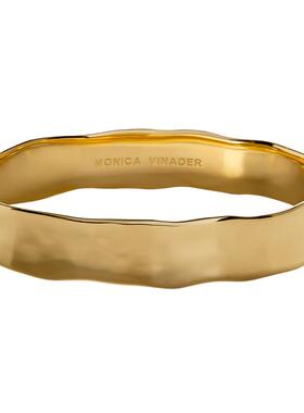 MonicaVinader缪斯复古宽手镯