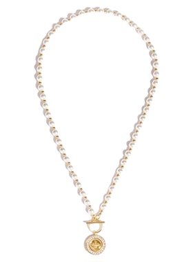 新品星语纽扣轻奢锁骨链