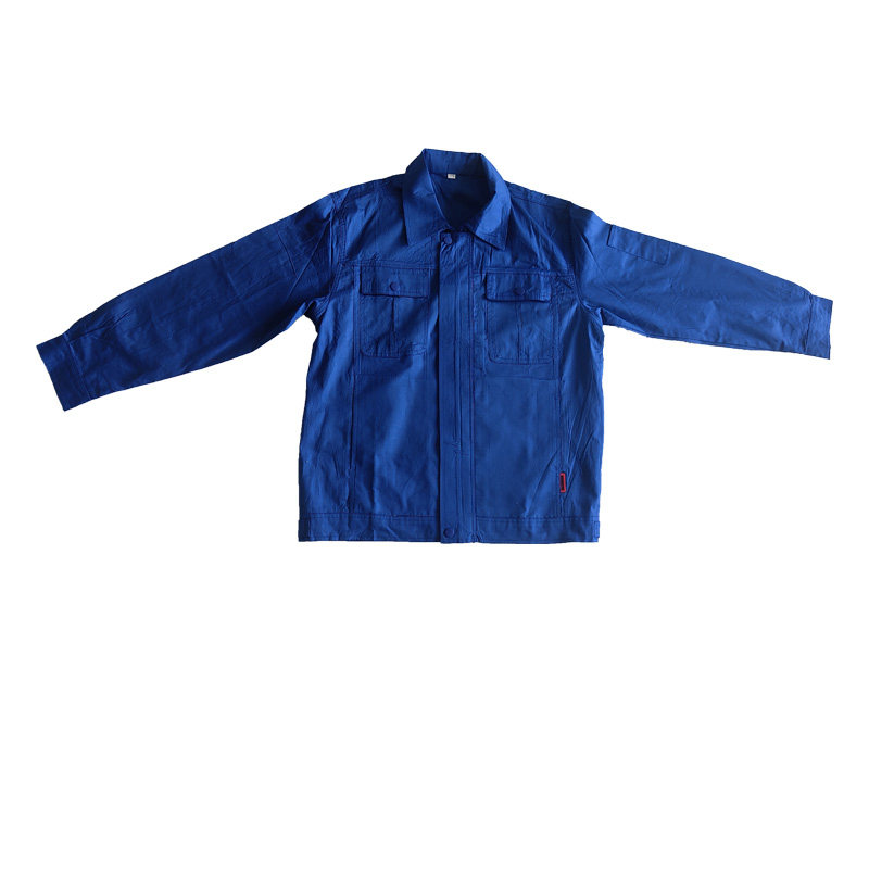 夏秋季纯棉长袖工作服定制套装男装工装制服工厂车间劳保服汽修服