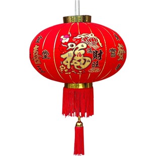 2026马年新款红灯笼春节大红灯笼吊灯挂饰过新年阳台一对户外大门