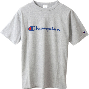 现货正品CHAMPION潮牌T恤女男短袖日版冠军字母纯棉夏情侣半袖衫