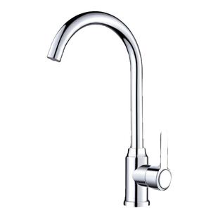 厨房水龙头冷热二合一头水槽洗菜盆洗碗池单冷旋转家用304不锈钢