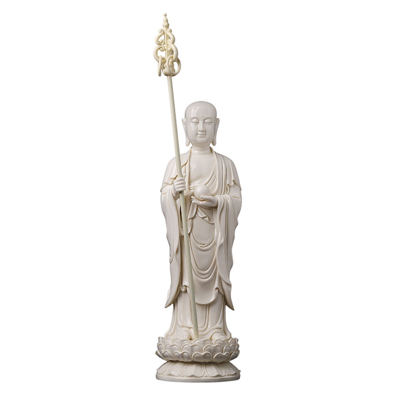 《地藏菩萨仿古瓷》大师周金田