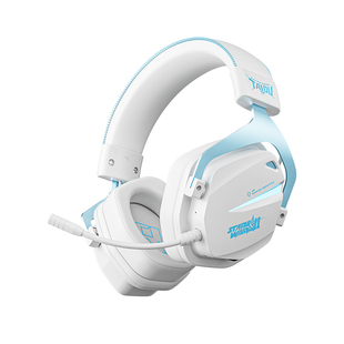 钛度电脑耳机三角洲游戏专用听声辨位FPS头戴式7.1无线2.4G麦克风