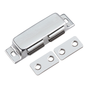 不锈钢柜门双门磁吸衣柜门吸门碰强磁铁碰珠橱柜子门锁卡扣吸合器