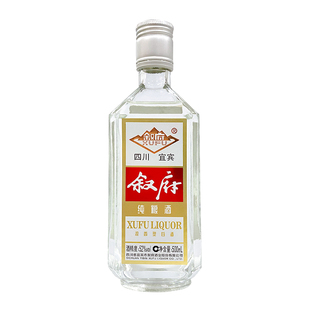 叙府纯粮酒52度500ml浓香型白酒五粮酿造光瓶亲民口粮酒聚会自饮