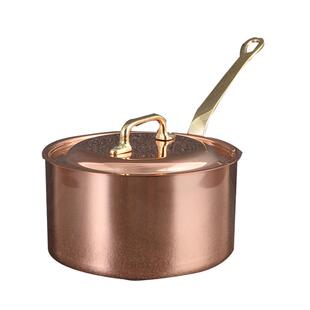 意大利进口 RUFFONI Opera 单柄手工 铜锅22cm奶锅汤锅 复合底锅