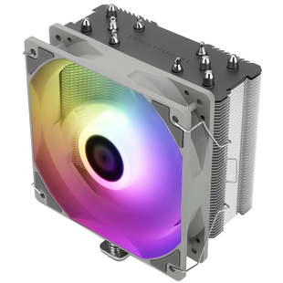 利民Thermalright AK120 SE ARGB AGHP风冷散热器逆重力5热管 支持LGA1700/AM4 静音ARGB风扇CPU散热器