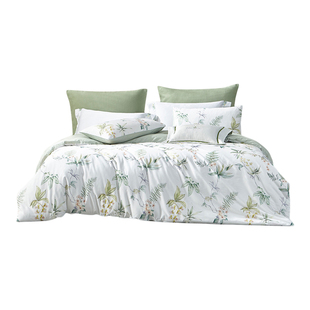 梦洁家纺纯棉床上四件套100全棉被套床单小清新四季床品248x2.48