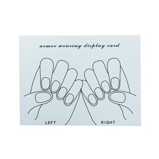 网红美甲作品展示卡片手卡纸脚卡纸穿戴甲打版假指甲专用拍照道具