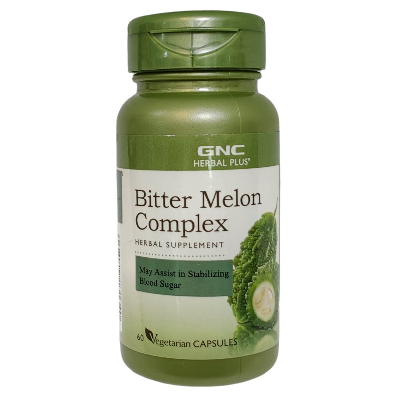 GNC健安喜苦瓜素胶囊60粒正品