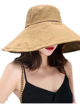 15cm渔夫帽女遮阳防晒出游夏天